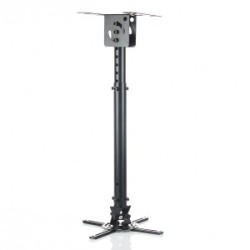 Uchwyt podwieszany 45-76cm do projektora P-107B 15KG Czarny | PartsPC.pl