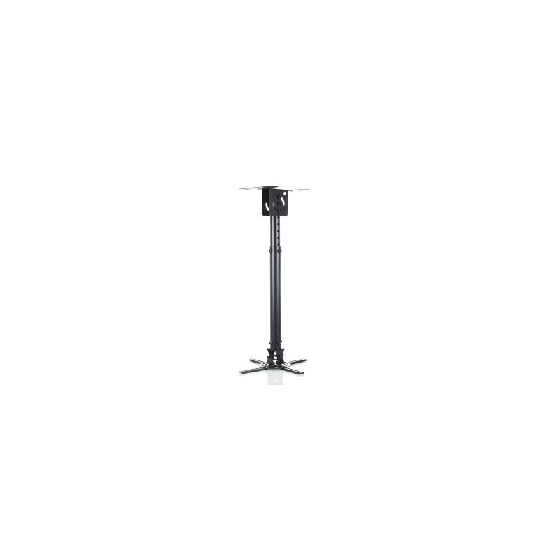 Uchwyt podwieszany 45-76cm do projektora P-107B 15KG Czarny | PartsPC.pl
