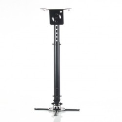 Uchwyt podwieszany 45-76cm do projektora P-107B 15KG Czarny | PartsPC.pl
