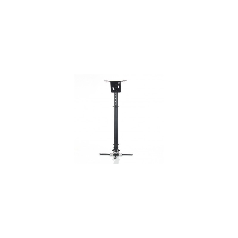 Uchwyt podwieszany 45-76cm do projektora P-107B 15KG Czarny | PartsPC.pl