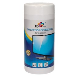 Clean Chusteczki nasączone 100 sztuk tuba | PartsPC.pl