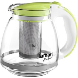 Dzbanek z zaparzaczem LT7028 zielony 1,5L | PartsPC.pl