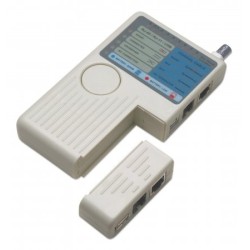 Tester okablowania RJ11 /RJ45/USB/BNC | PartsPC.pl