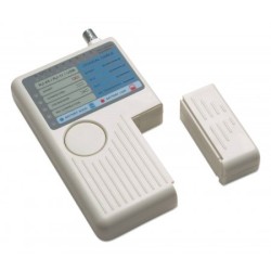 Tester okablowania RJ11 /RJ45/USB/BNC | PartsPC.pl