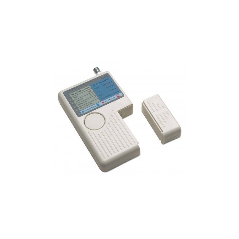 Tester okablowania RJ11 /RJ45/USB/BNC | PartsPC.pl