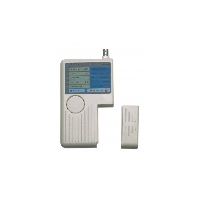 Tester okablowania RJ11 /RJ45/USB/BNC | PartsPC.pl