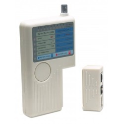 Tester okablowania RJ11 /RJ45/USB/BNC | PartsPC.pl