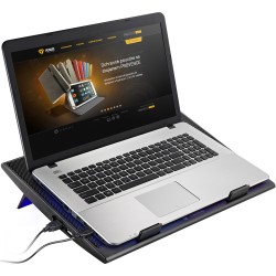 Podświetlana podkladka chlodząca pod notebook  YSN 120 | PartsPC.pl