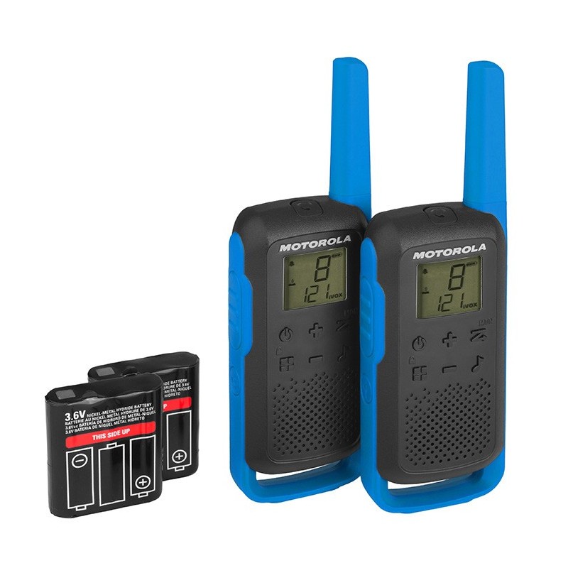 Krótkofalówki T62 PMR 446 niebieskie | PartsPC.pl