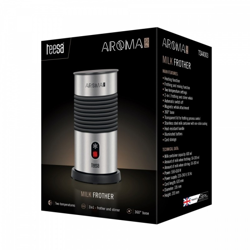 Spieniacz do mleka 600 ml | PartsPC.pl