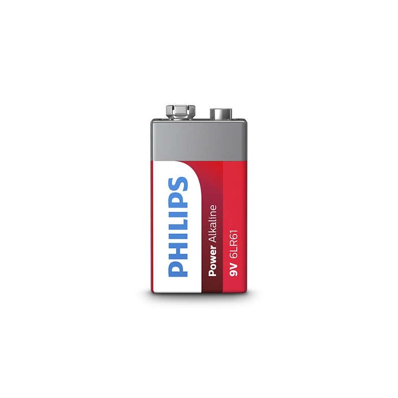 Bateria Power Alkaline 9V 1szt. blister (LR61) | PartsPC.pl