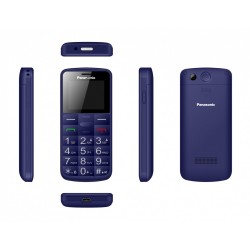 Telefon komórkowy dla seniora KX-TU110 niebieski | PartsPC.pl