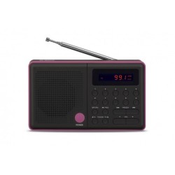 Radio Pliszka USB, FM czarne | PartsPC.pl