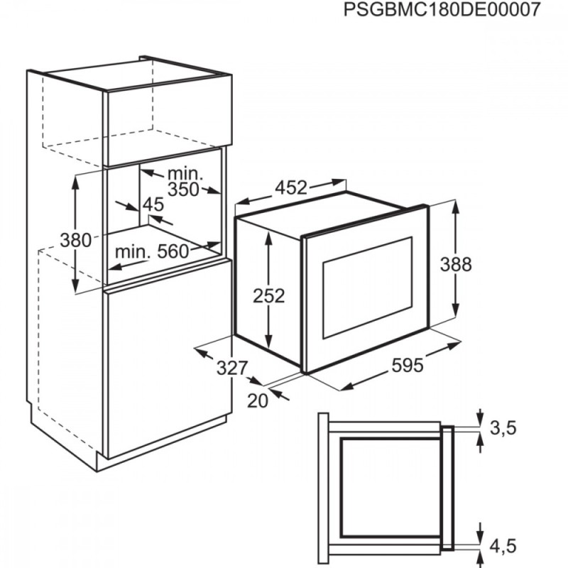 Kuchnia mikrofalowa  LMS2203EMX | PartsPC.pl