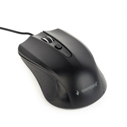 Mysz optyczna USB czarna | PartsPC.pl