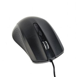 Mysz optyczna USB czarna | PartsPC.pl