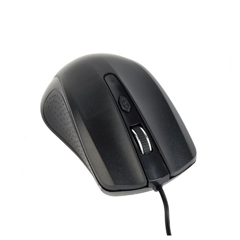 Mysz optyczna USB czarna | PartsPC.pl