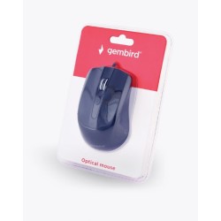 Mysz optyczna USB czarna | PartsPC.pl