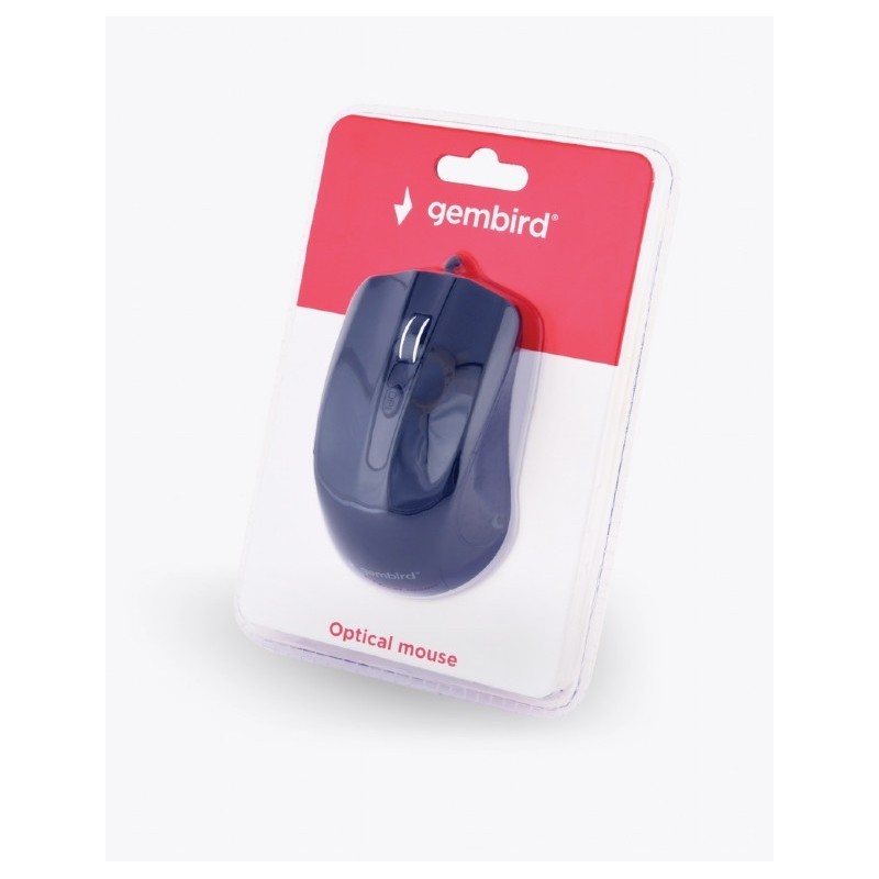 Mysz optyczna USB czarna | PartsPC.pl