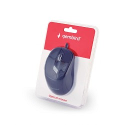Mysz optyczna USB czarna | PartsPC.pl