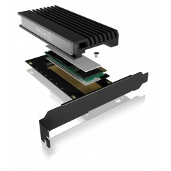 Karta PCIe z gniazdem M.2 M-Key dla jednego dysku SSD M.2 NV… | PartsPC.pl