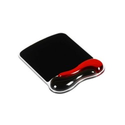 Podkładka pod mysz Duo Gel czerwono-szara | PartsPC.pl