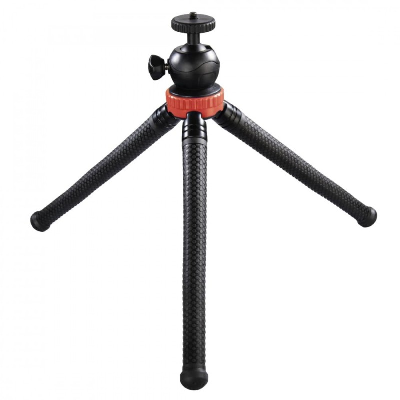 Mini statyw 3w1 flexpro 27cm czerwony | PartsPC.pl