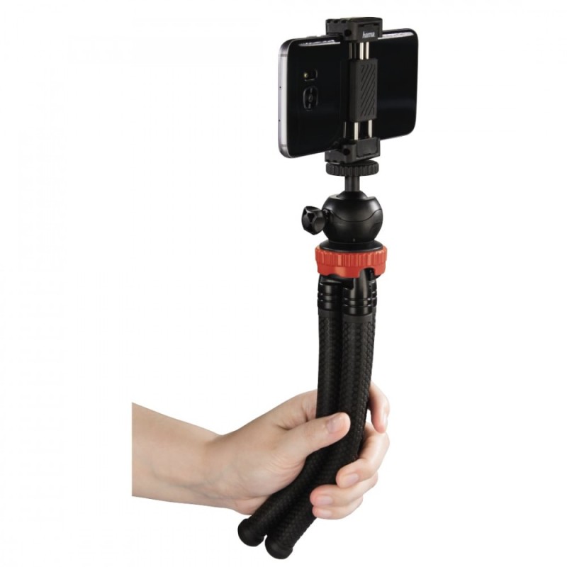 Mini statyw 3w1 flexpro 27cm czerwony | PartsPC.pl