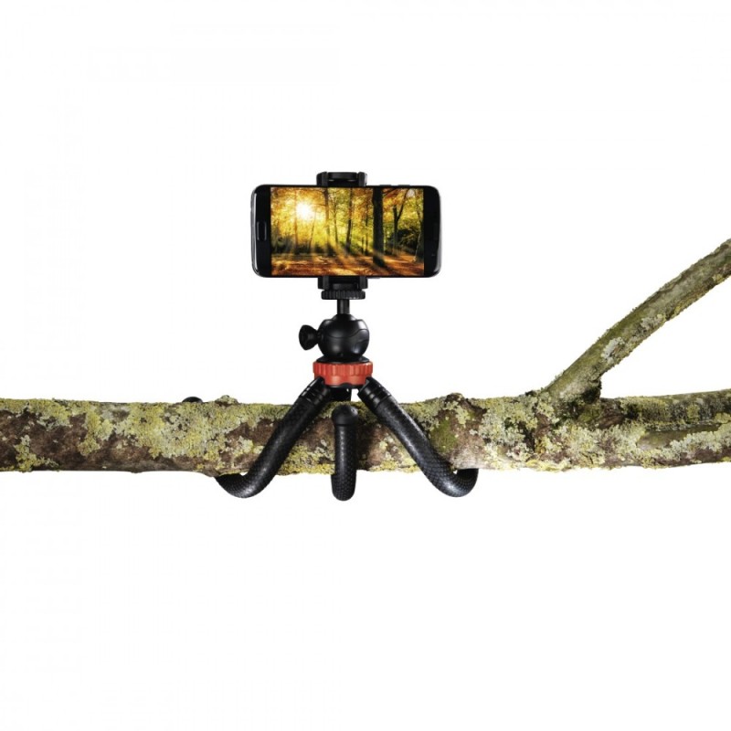 Mini statyw 3w1 flexpro 27cm czerwony | PartsPC.pl