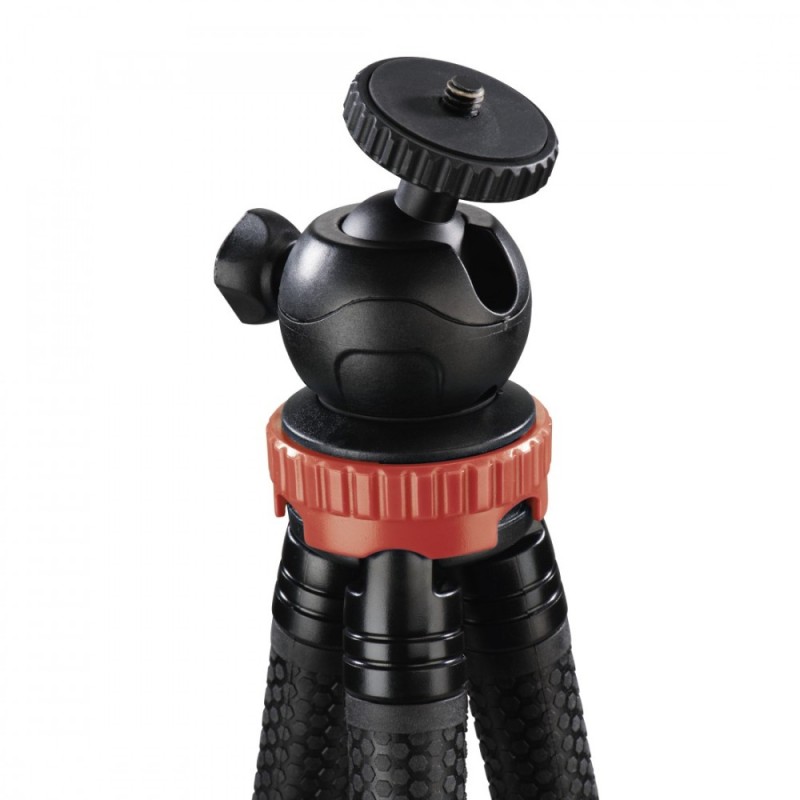 Mini statyw 3w1 flexpro 27cm czerwony | PartsPC.pl