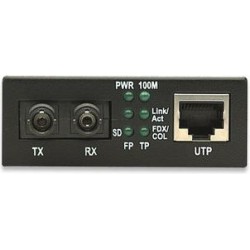 Konwerter 10/100Base-TX RJ45/1000Base-FX (MM ST) 2km 1310nm | PartsPC.pl