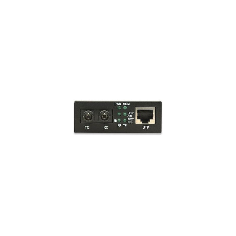 Konwerter 10/100Base-TX RJ45/1000Base-FX (MM ST) 2km 1310nm | PartsPC.pl