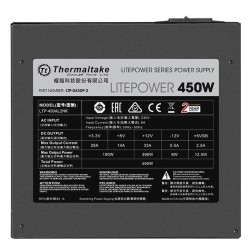 Litepower II Black 450W (Active PFC, 2xPEG, 120mm) | PartsPC.pl