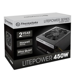 Litepower II Black 450W (Active PFC, 2xPEG, 120mm) | PartsPC.pl