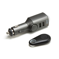Alarm samochodowy z ładowarką USB 2 porty TX-100 | PartsPC.pl