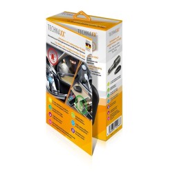 Alarm samochodowy z ładowarką USB 2 porty TX-100 | PartsPC.pl