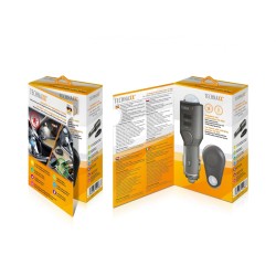 Alarm samochodowy z ładowarką USB 2 porty TX-100 | PartsPC.pl