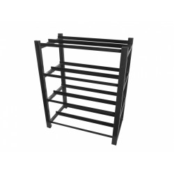 Regał na baterie UPS 830X454 2X4 (8) czarny OR01-830454-204-… | PartsPC.pl