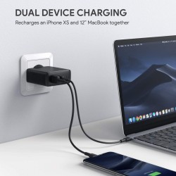 PA-D3 ładowarka sieciowa 2xUSB Power Delivery (1xUSB A+1xUSB… | PartsPC.pl