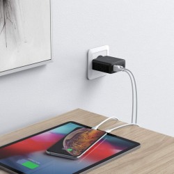 PA-D3 ładowarka sieciowa 2xUSB Power Delivery (1xUSB A+1xUSB… | PartsPC.pl