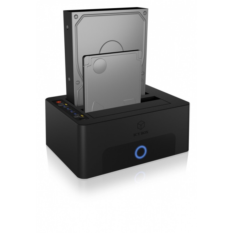 Stacja dokująca/klonująca IB-1232CL-U3 2x2,5" lub 3,5"  SATA… | PartsPC.pl