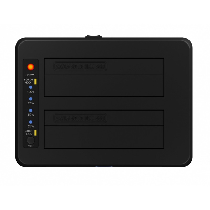 Stacja dokująca/klonująca IB-1232CL-U3 2x2,5" lub 3,5"  SATA… | PartsPC.pl