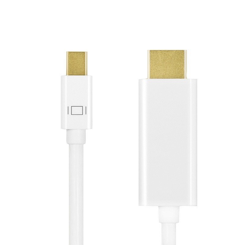 Kabel mini DisplayPort do HDMI,4K, 3m Biały | PartsPC.pl