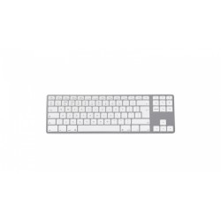 Klawiatura aluminiowa Mac Tenkeyless Bluetooth srebrna | PartsPC.pl