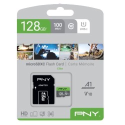 Karta pamięci MicroSDXC 128GB P-SDU128V11100EL-GE | PartsPC.pl
