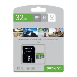 Karta pamięci microSDHC Elite 32GB P-SDU32GU185GW-GE | PartsPC.pl