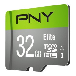Karta pamięci microSDHC Elite 32GB P-SDU32GU185GW-GE | PartsPC.pl