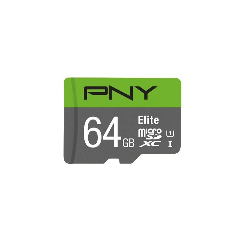 Karta pamięci MicroSDXC Elite 64GB P-SDUX64U185GW-GE | PartsPC.pl