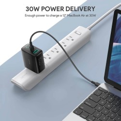 PA-D1 ładowarka sieciowa 2xUSB Power Delivery (1xUSB A+1xUSB… | PartsPC.pl