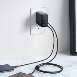 PA-D1 ładowarka sieciowa 2xUSB Power Delivery (1xUSB A+1xUSB… | PartsPC.pl